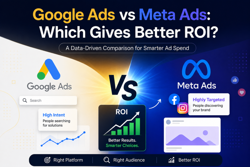 google ads vs meta ads which gives better roi